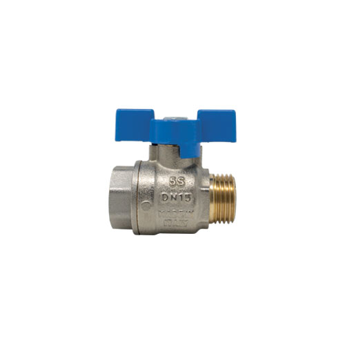 Full bore ball valve, threaded ends BSPP M/F