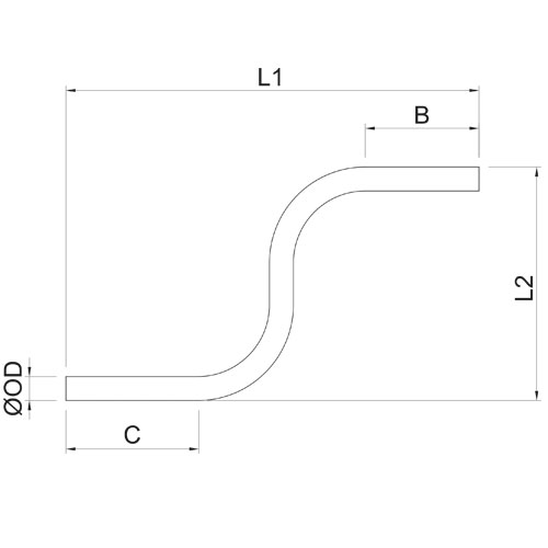 Disegno Tecnico F-ISDouble bend