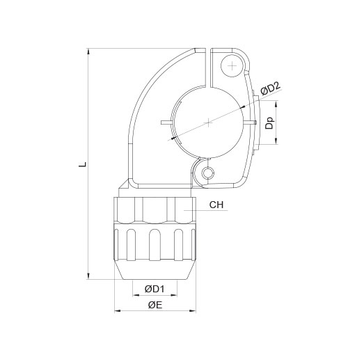 Disegno Tecnico FPBRQuick branch