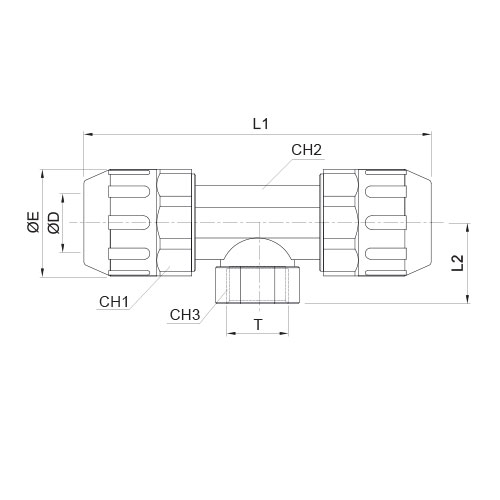 Disegno Tecnico FPGT-GFemale tee