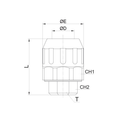 Disegno Tecnico FPPFEnd plug