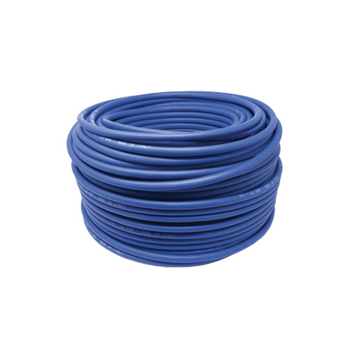 Light blue polyurethane tube with internal PVC